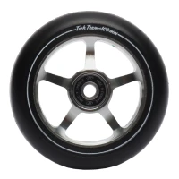 Колесо Tech Team для трюкового самоката 100*24мм 5 star grey, серого цвета